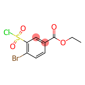 4-溴-3-(氯磺酰基)苯甲酸乙酯