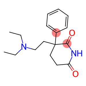 2-(2-(Diethylamino)ethyl)-2-phenylglutarimide