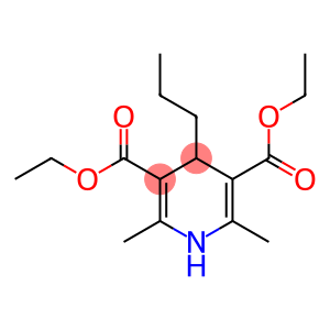 diethyl 1,4-dihydro-2,6-dimethyl-4-propylpyridine-3,5-dicarboxylate