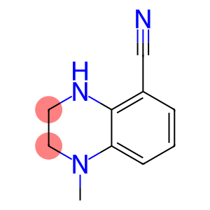 5-Quinoxalinecarbonitrile,1,2,3,4-tetrahydro-1-methyl-(9CI)