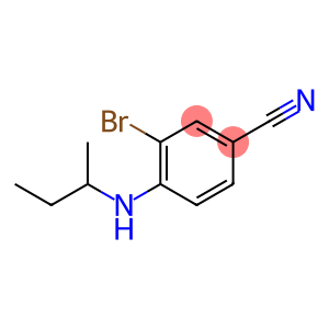 3-溴-4-(仲丁氨基)苯甲腈