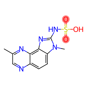 (3,8-dimethylimidazo[4,5-f]quinoxalin-2-yl)sulfamic acid