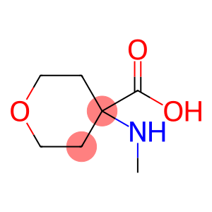 2H-Pyran-4-carboxylic acid, tetrahydro-4-(methylamino)-