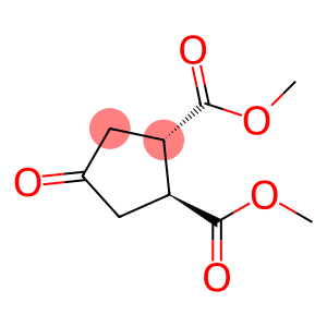 1,2-Cyclopentanedicarboxylic acid, 4-oxo-, 1,2-diMethyl ester, (1S,2S)-