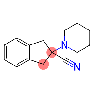 2-(piperidin-1-yl)-2,3-dihydro-1H-indene-2-carbonitrile