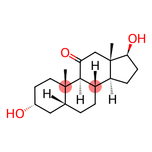 5β-雄甾烷-3α,17β-二醇-11-酮