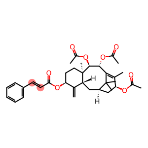 9ALPHA,10BETA,13ALPHA-三乙酰氧基-5ALPHA-肉桂酰氧基紫杉-4(20),11-二烯