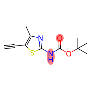 tert-butyl (5-ethynyl-4-methylthiazol-2-yl)carbamate