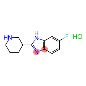 5-Fluoro-2-piperidin-3-yl-1H-benzoimidazole DIHYDROCHLORIDE