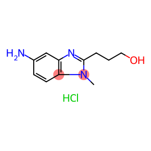 3-(5-Amino-1-methyl-1H-benzoimidazol-2-yl)-propan-1-ol dihydrochloride