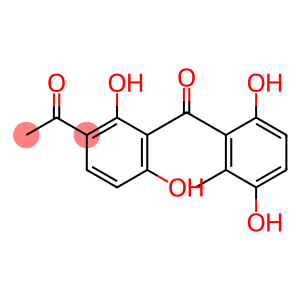 Ethanone, 1-[3-(3,6-dihydroxy-2-methylbenzoyl)-2,4-dihydroxyphenyl]-