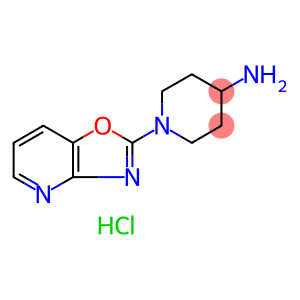 1-[1,3]oxazolo[4,5-b]pyridin-2-ylpiperidin-4-amine hydrochloride