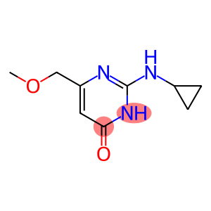 2-(Cyclopropylamino)-6-(methoxymethyl)-pyrimidin-4(3H)-one