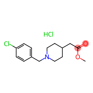 methyl [1-(4-chlorobenzyl)piperidin-4-yl]acetate hydrochloride