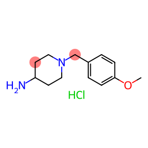 1-[(4-methoxyphenyl)methyl]piperidin-4-amine,hydrochloride