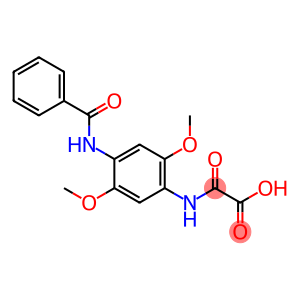 2-(4-benzamido-2,5-dimethoxyanilino)-2-oxoacetic acid