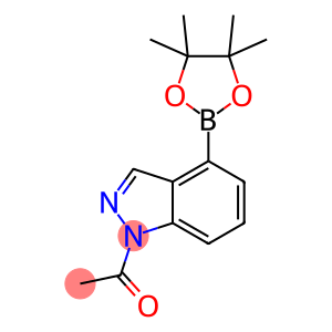 1-[4-(Tetramethyl-1,3,2-dioxaborolan-2-yl)-1h-indazol-1-yl]ethan-1-one