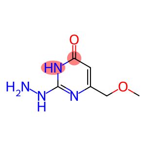 2-Hydrazino-6-(methoxymethyl)pyrimidin-4(3H)-one