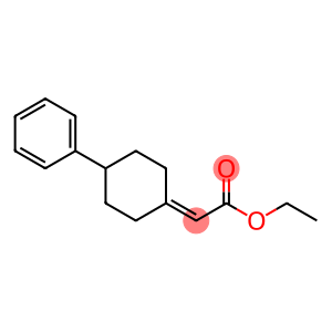 Acetic acid, 2-(4-phenylcyclohexylidene)-, ethyl ester