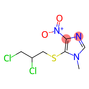 1H-Imidazole, 5-[(2,3-dichloropropyl)thio]-1-methyl-4-nitro-