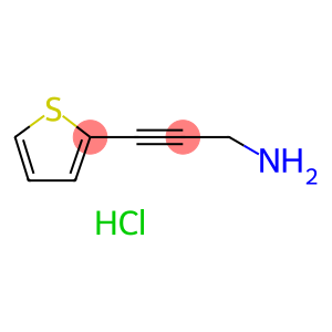 2-Propyn-1-amine, 3-(2-thienyl)-, hydrochloride (1:1)