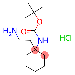 1-(2-Aminoethyl)-N-Boc-cyclohexylaminehydrochloride