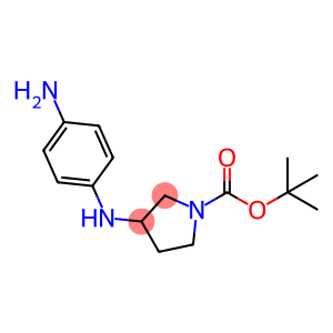 tert-butyl 3-(4-aminophenylamino)pyrrolidine-1-carboxylate