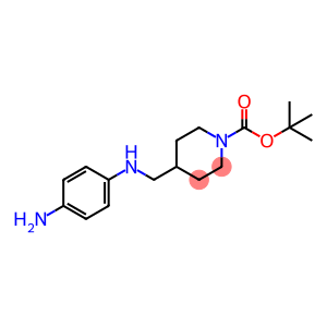 4-[(4-amino-phenylamino)-methyl]-piperidine-1-carboxylic acid tert-butyl ester