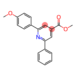 JR-9116, Methyl 2-(4-methoxyphenyl)-6-phenylpyridine-4-carboxylate, 97%