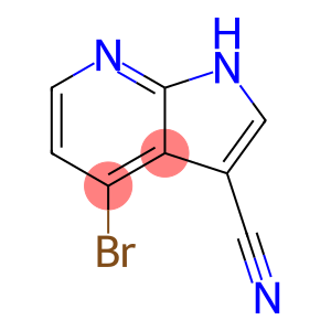 4-Bromo-1H-pyrrolo[2,3-b]pyridine-3-carbonitrile