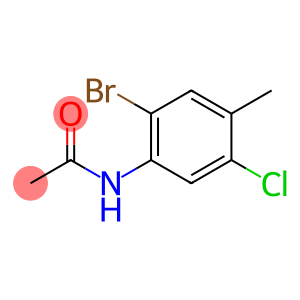 N-乙酰基2-溴-5-氯代-4-甲基苯胺