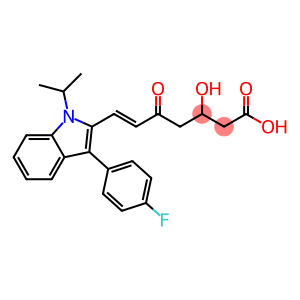 3-Hydroxy-5-Keto Fluvastatin