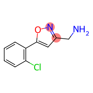 1-[5-(2-chlorophenyl)isoxazol-3-yl]methanamine