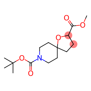 1-Oxa-8-azaspiro[4.5]decane-2,8-dicarboxylic acid, 8-(1,1-dimethylethyl) 2-methyl ester