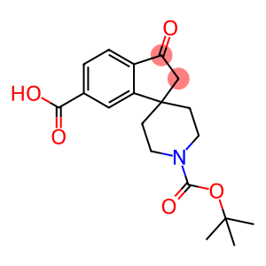 1'-(Tert-Butoxycarbonyl)-3-Oxo-2,3-Dihydrospiro[Indene-1,4'-Piperidine]-6-Carboxylic Acid