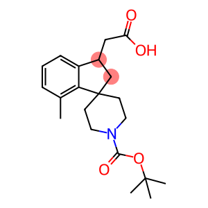 2-(1-(叔-丁氧羰基)-7-甲基-2,3-二氢螺[茚并-1,4-哌啶]-3-基)乙酸