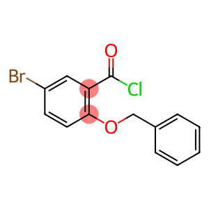 benzoyl chloride, 5-bromo-2-(phenylmethoxy)-