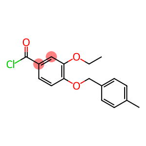 3-ethoxy-4-[(4-methylbenzyl)oxy]benzoyl chloride