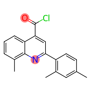2-(2,4-dimethylphenyl)-8-methylquinoline-4-carbonyl chloride