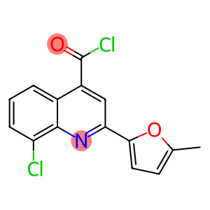 8-氯-2-(5-甲基-2-呋喃)喹啉-4-甲酰氯