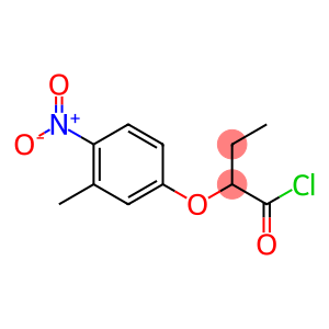 butanoyl chloride, 2-(3-methyl-4-nitrophenoxy)-