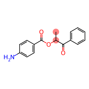 1-methyl-2-oxo-2-phenylethyl 4-aminobenzoate