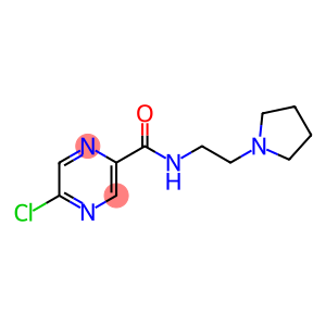 5-chloro-N-(2-pyrrolidin-1-ylethyl)pyrazine-2-carboxamide