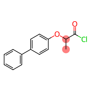 2-(biphenyl-4-yloxy)propanoyl chloride