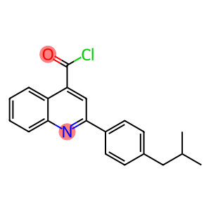 2-(4-isobutylphenyl)quinoline-4-carbonyl chloride
