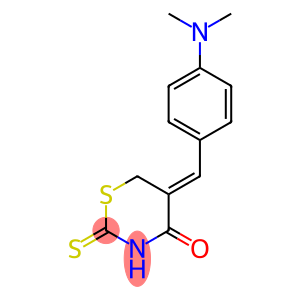 (5Z)-5-[4-(Dimethylamino)benzylidene]-2-thioxo-1,3-thiazinan-4-one