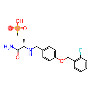 (R)-2-[4-(3-氟苄氧基)苄胺基]丙酰胺甲磺酸盐