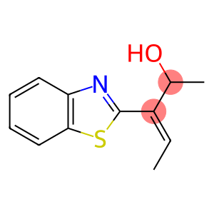 2-Benzothiazoleethanol,beta-ethylidene-alpha-methyl-(9CI)