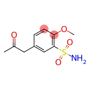 5-丙酮基-2-甲氧基苯磺酰胺
