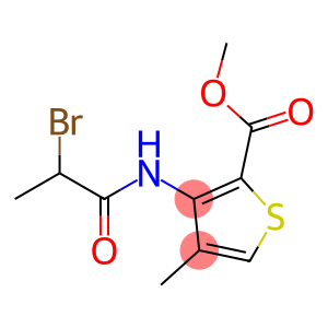 Methyl 3-[[(2RS)-2-bromopropanoyl]amino]-4-methylthiophene-2-carboxylate